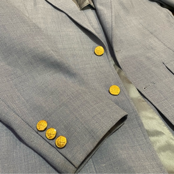 Vintage The Statesman Bruce Hulme Mens Sport Coat Size Large - Picture 3 of 3